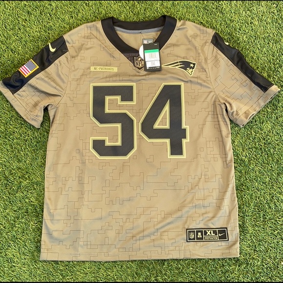 Nike New England Patriots Salute To Service Tedy Bruschi Jersey - Picture 2 of 2
